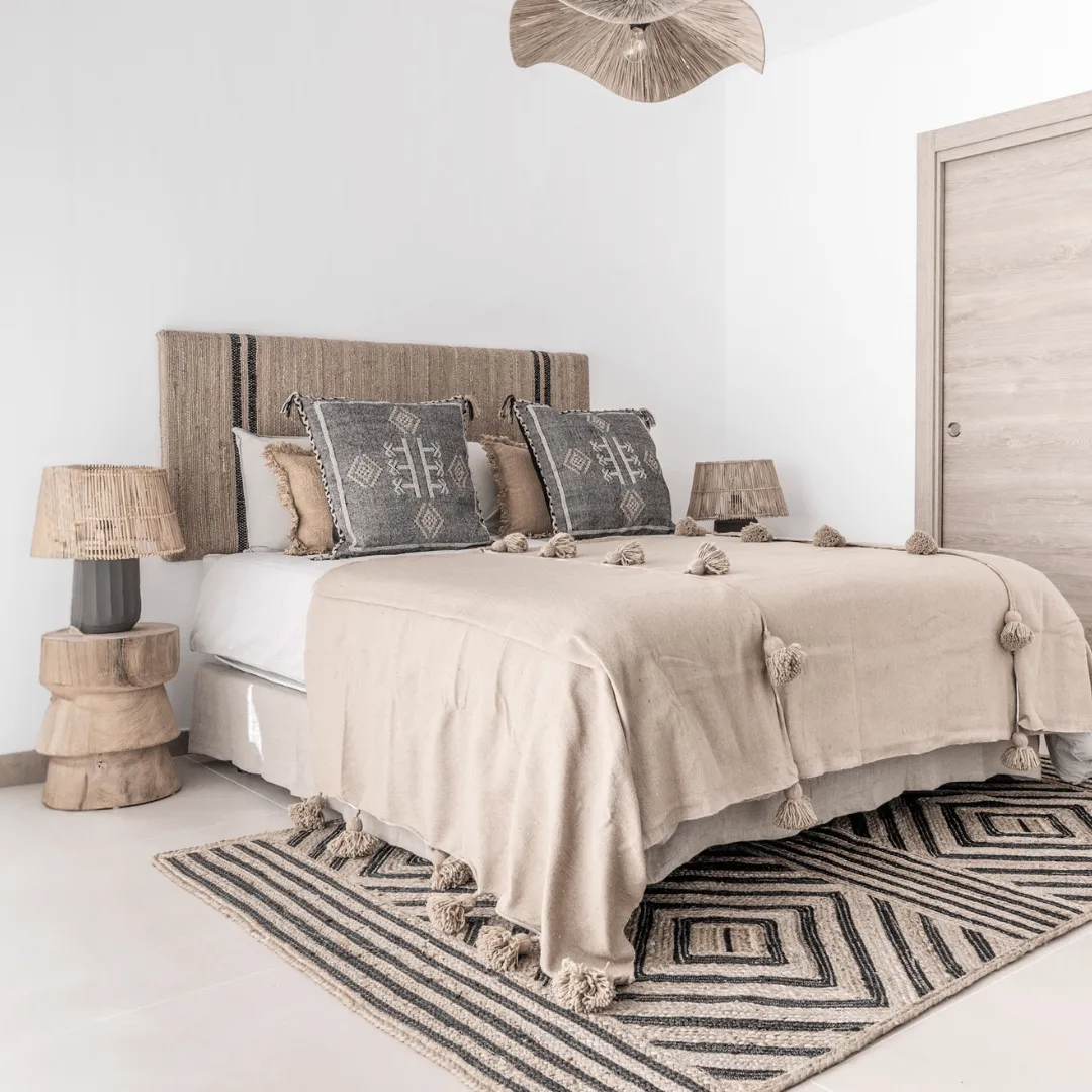 Jute Rug | Natural/Black